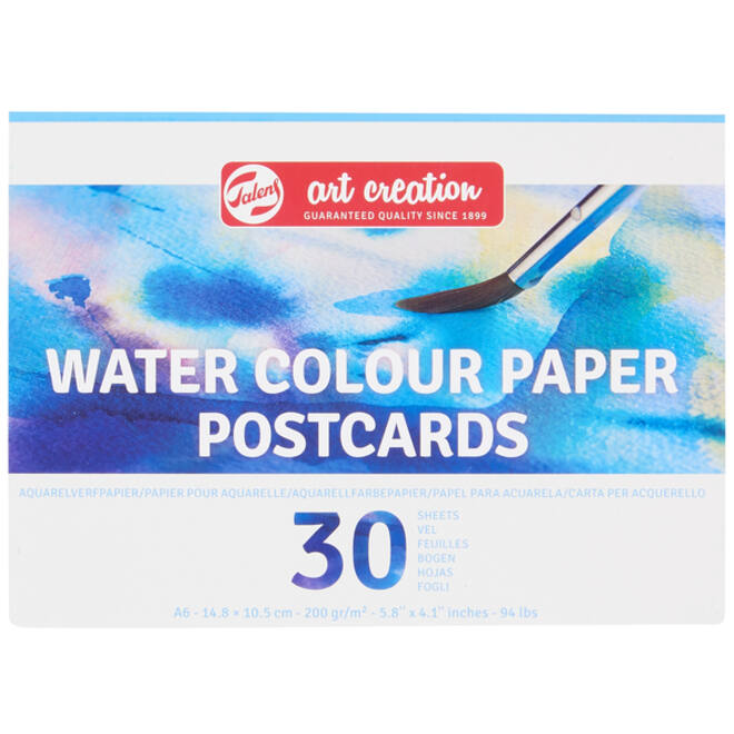Aquarelverfpapier Talens Art Creation A6 30vel 200gr