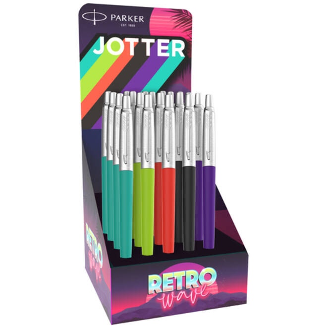 Balpen Parker Jotter Original 80's Retrowave medium assorti