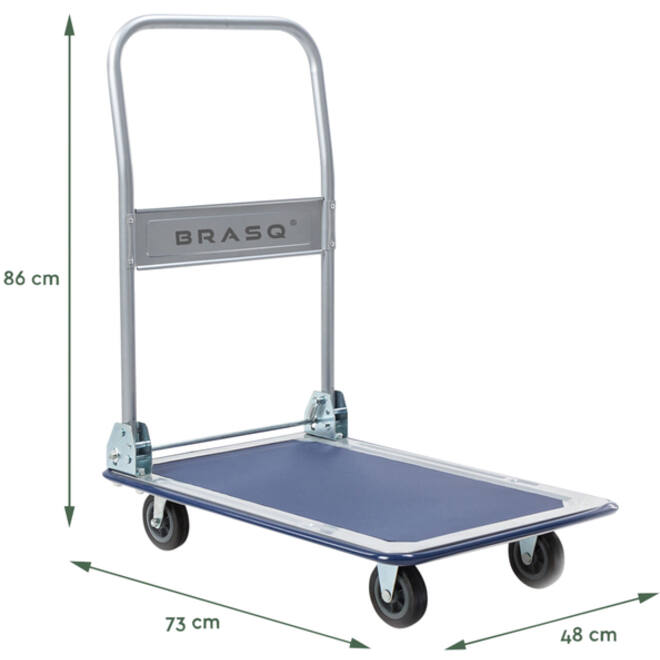 Transportkar BRASQ inklapbaar 150kg