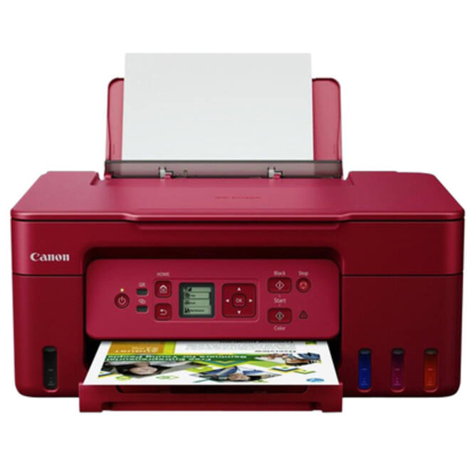 Multifunctional inktjet printer Canon PIXMA G3572 rood