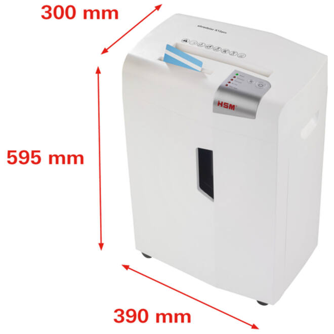 Papiervernietiger HSM shredstar X12pro snippers 2x15mm