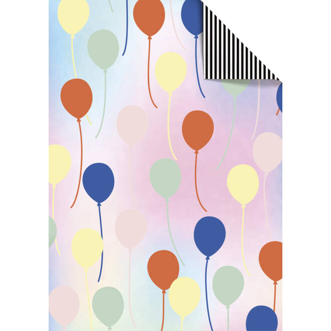 Inpakpapier Stewo Bright Fun 200x70cm assorti