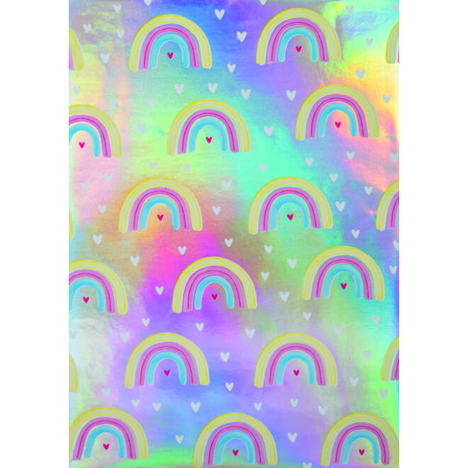 Inpakpapier Stewo Bright Fun 200x70cm assorti
