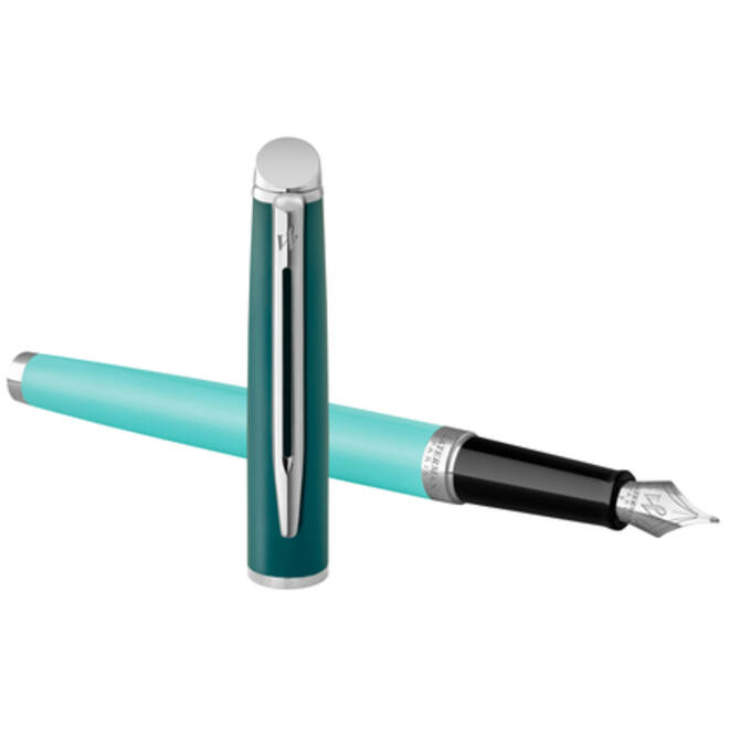 Vulpen Waterman Hémisphère Colour Blocking green CT fijn