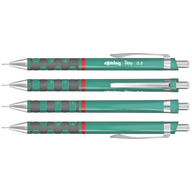 Vulpotlood rOtring Tikky 0.5mm zacht groen