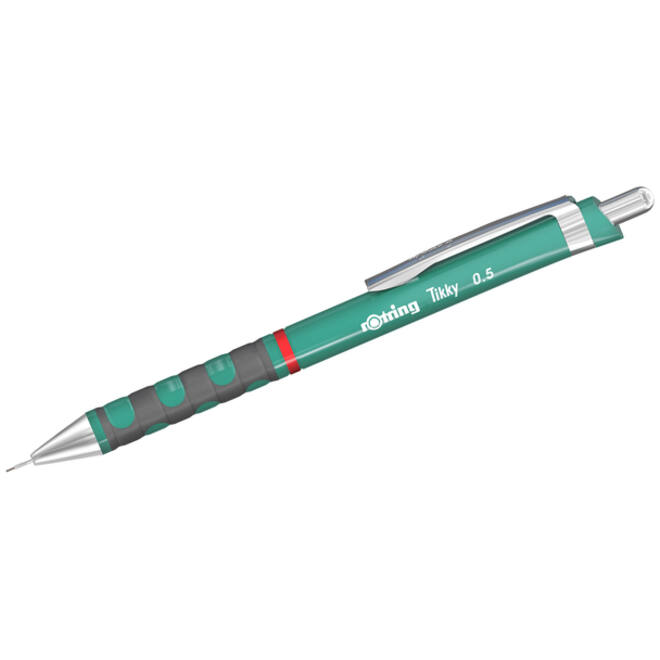 Vulpotlood rOtring Tikky 0.5mm zacht groen