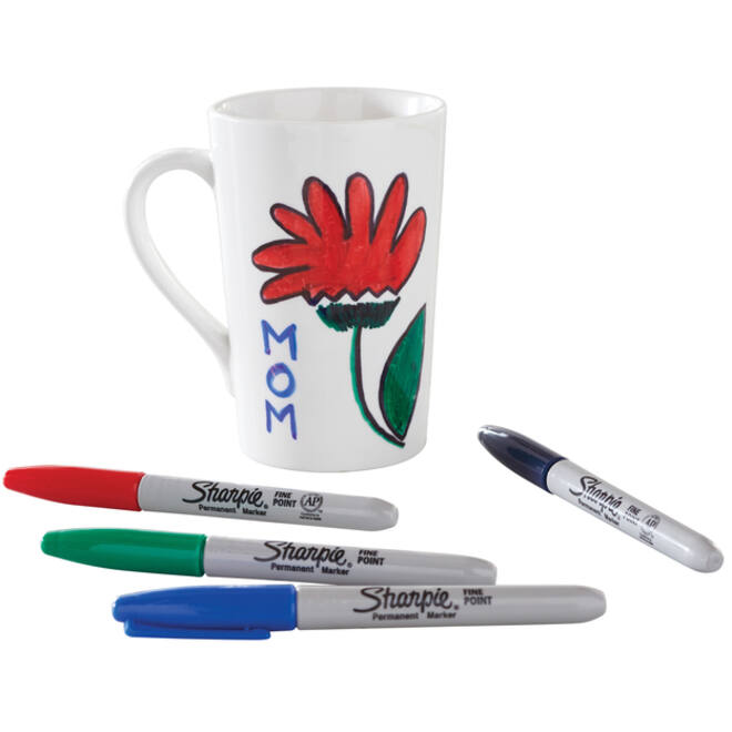 Viltstift Sharpie rond Beat the Maze fijn assorti pak à 30 stuks