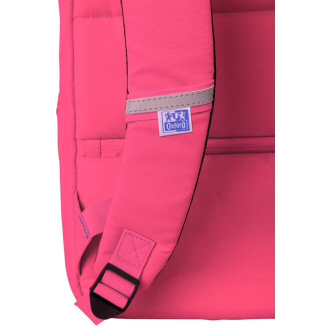 Rugzak Oxford 12 vakken roze