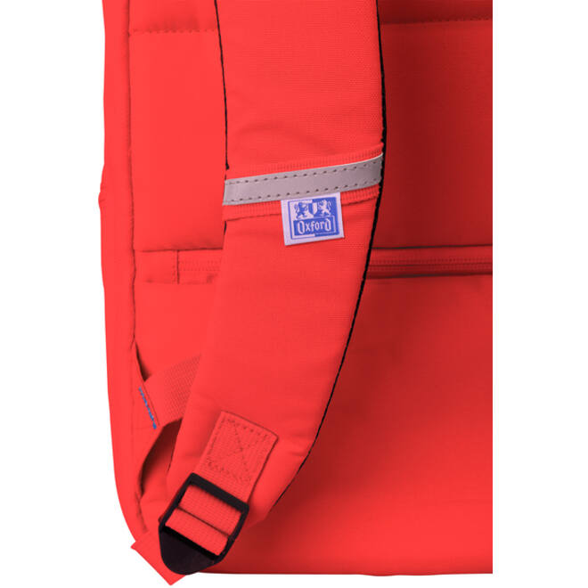 Rugzak Oxford 12 vakken rood