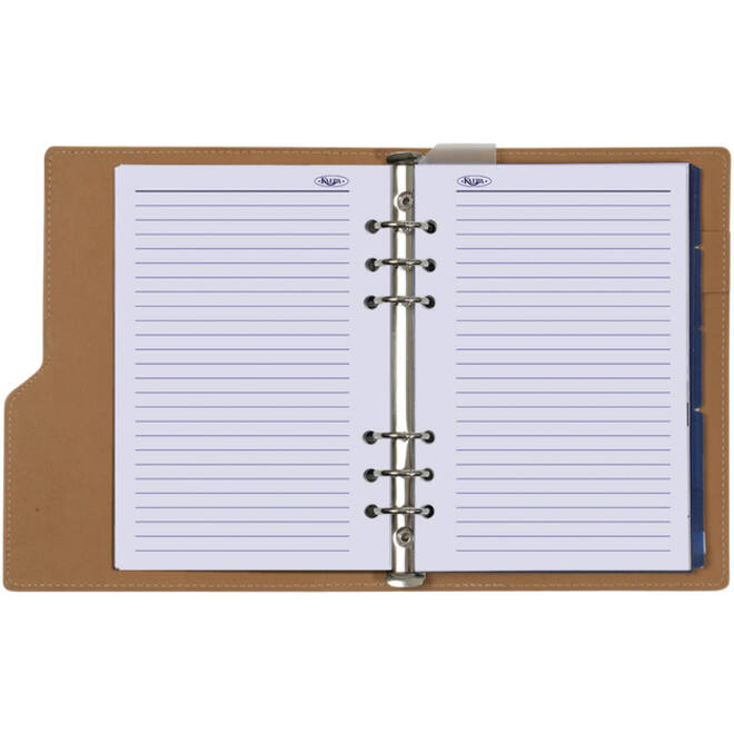 Organizer Kalpa Clipbook A5 inclusief agenda 2024-2025 7dagen/2pagina's slangprint bruin