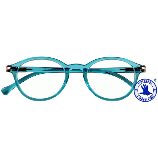 Leesbril I Need You +1.00 dpt Tropic turquoise