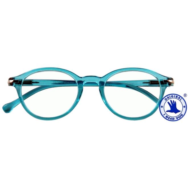 Leesbril I Need You +1.50 dpt Tropic turquoise