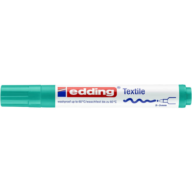 Viltstift edding 4500 textiel rond 2-3mm vaalgroen