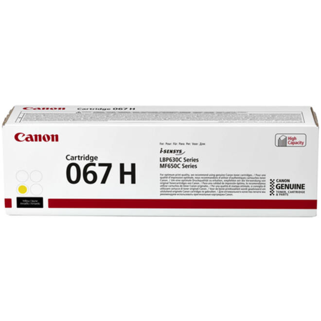 Tonercartridge Canon 067H geel