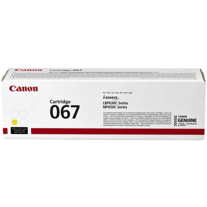 Tonercartridge Canon 067 geel