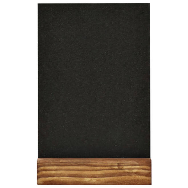 Krijtbord Europel tafelmodel A6 staand natural