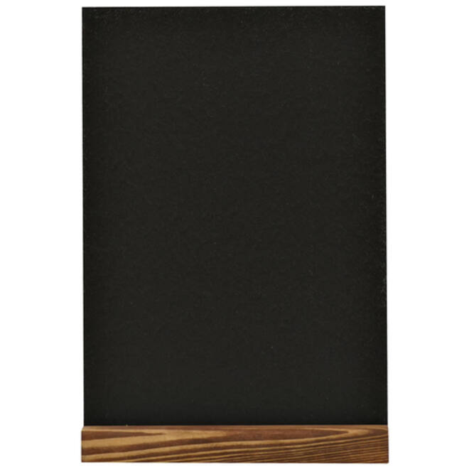 Krijtbord Europel tafelmodel A4 staand natural