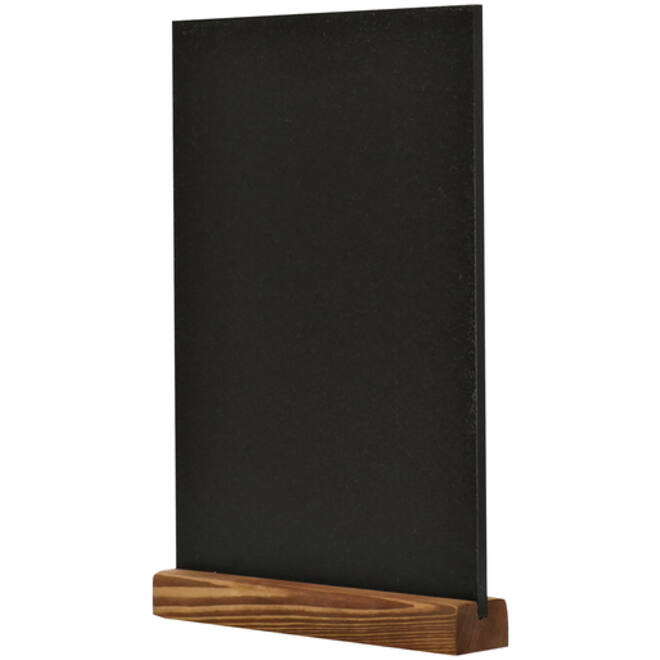 Krijtbord Europel tafelmodel A4 staand natural