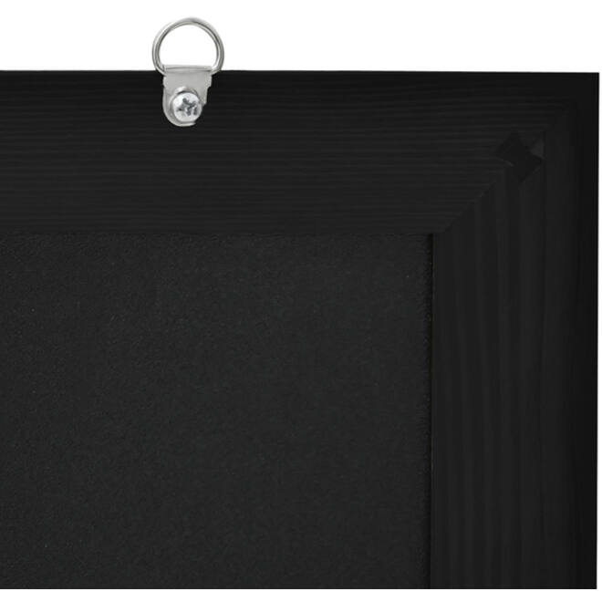 Krijtbord Europel met lijst 60x84cm zwart