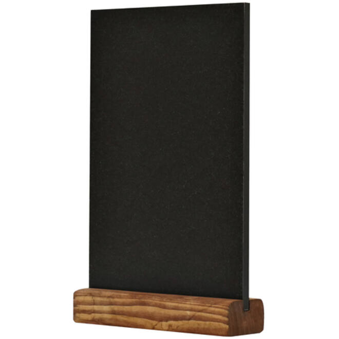 Krijtbord Europel tafelmodel A5 staand natural
