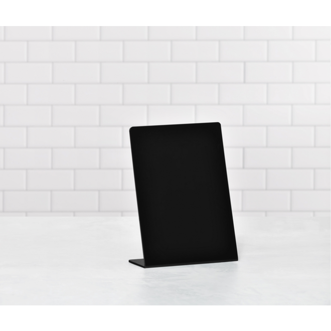 Krijtbord Europel L-standaard A6