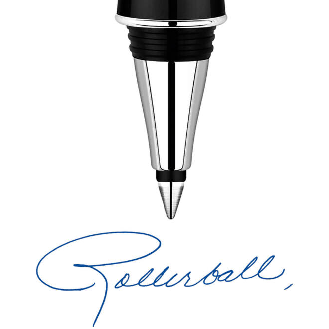 Rollerpenvulling Parker Quink medium blauw blister à 2 stuks