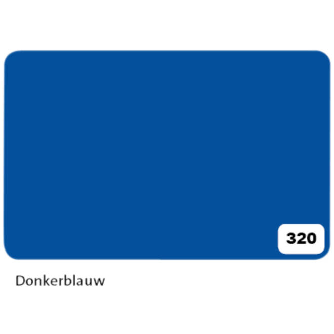Etalagekarton Folia 1-zijdig 48x68cm 380gr nr320 donkerblauw