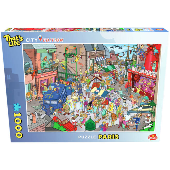 Puzzel That's Life City Paris 1000 stukjes