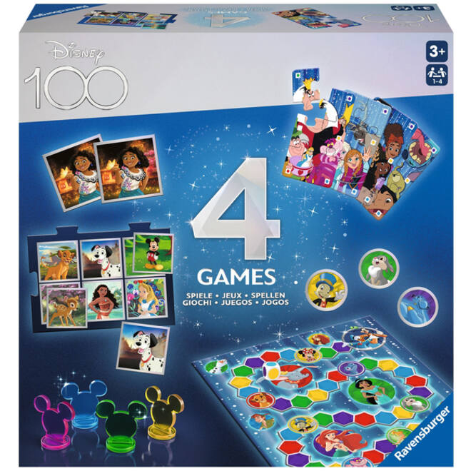 Spel Disney 100 jaar 4 in 1