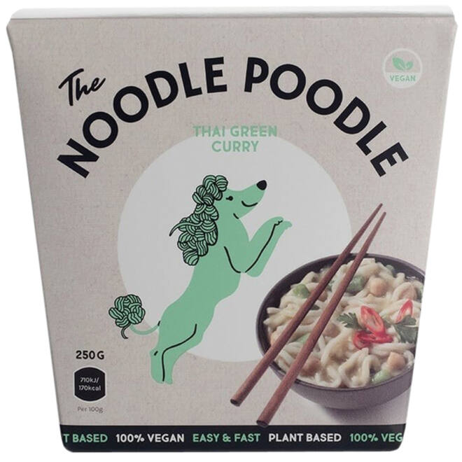 Noodles The Noodle Poodle Thai green curry 250gr