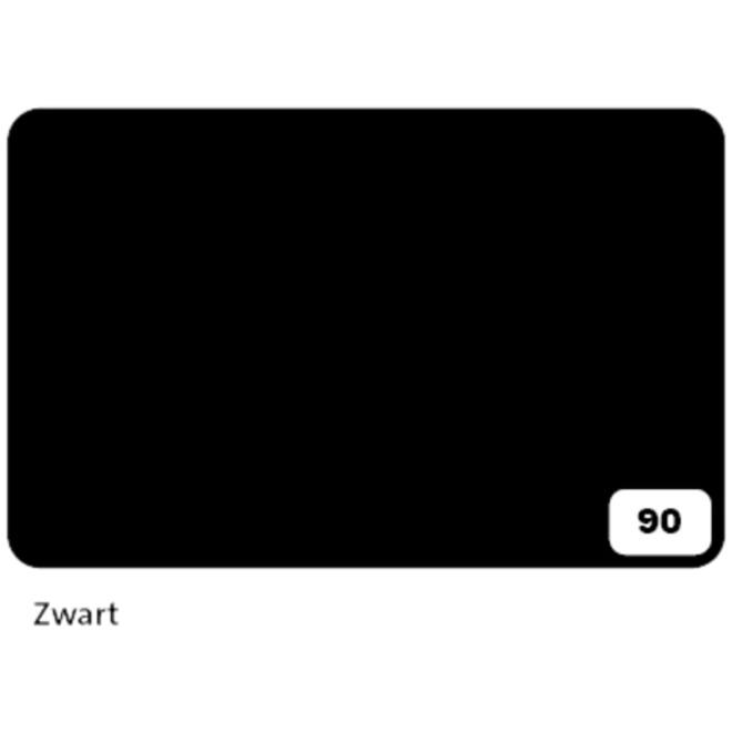 Golfkarton Folia E-golf 50x70cm 250gr nr90 zwart