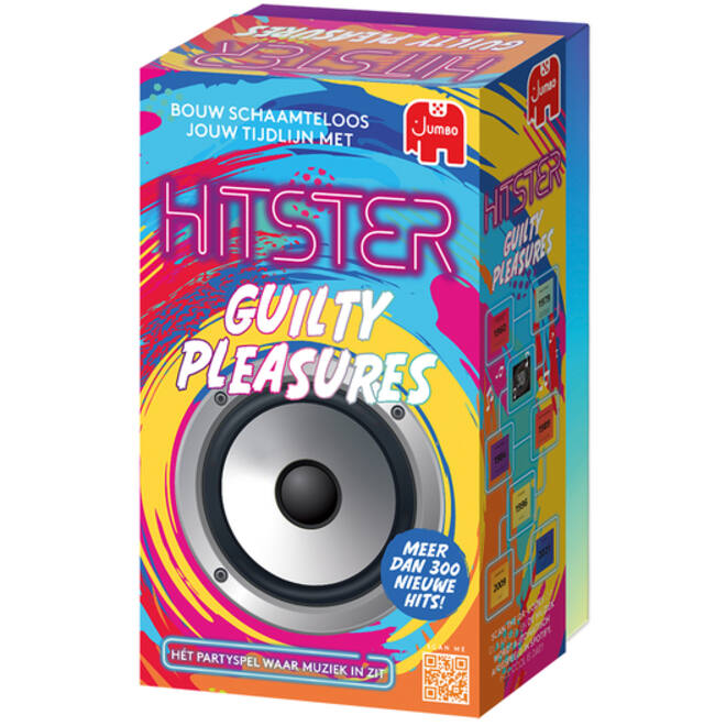 Muziekspel Hitster Guilty Pleasure 16+
