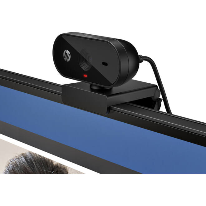 Webcam HP 325 FHD USB-A zwart