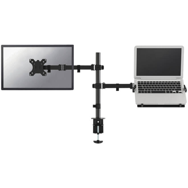 Monitorarm met laptopstandaard Neomounts FPMA-D550NOTEBOOK zwart