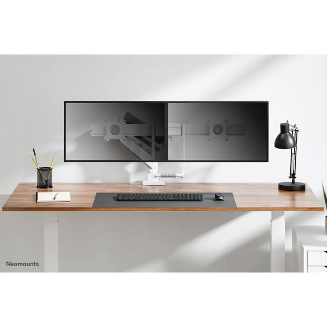 Monitorarm Neomounts DS75-450WH2 wit