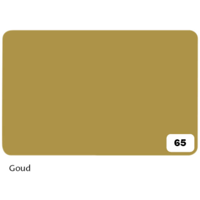 Golfkarton Folia E-golf 50x70cm 250gr nr65 goud
