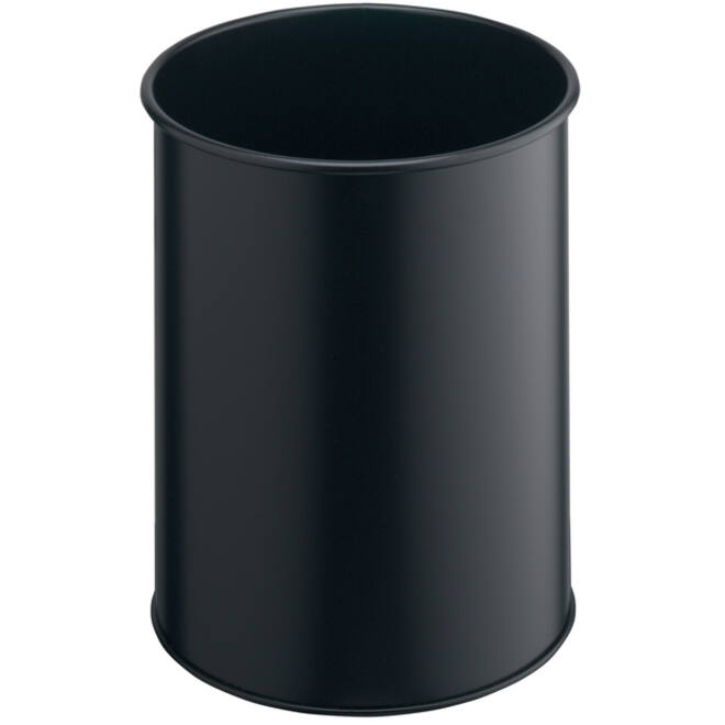 Papierbak Durable 3301-01 15liter rond zwart