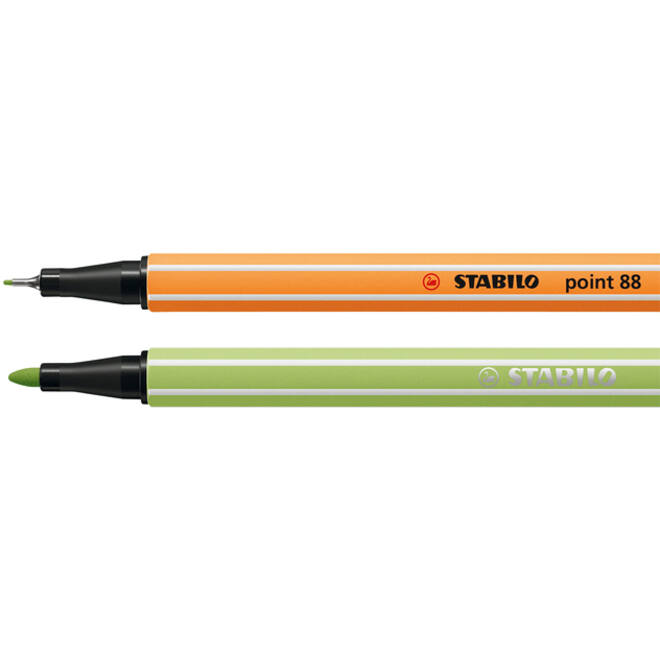 Fineliner STABILO point 88 & Pen 68 Arty creative ass luxe box 68st