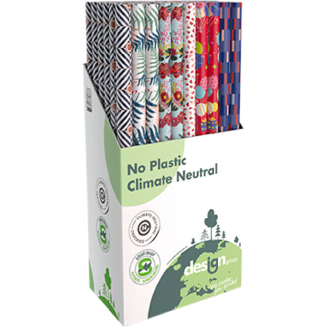 Inpakpapier IG Group All Occasions 200x70cm assorti
