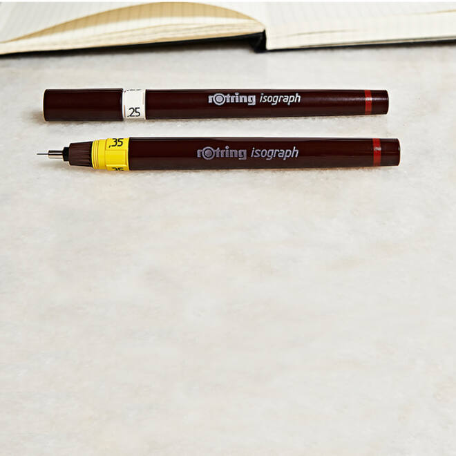 Tekenset rOtring Isograph Master 10-delig