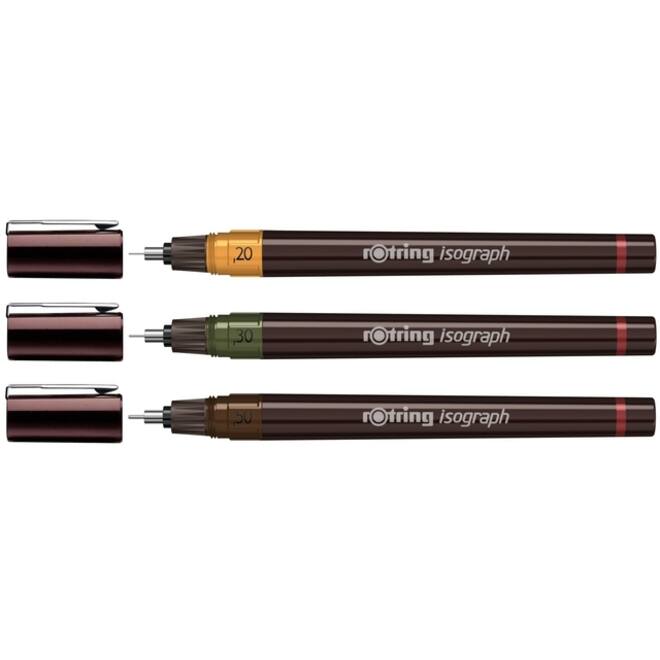 Tekenset rOtring Isograph Junior 4-delig