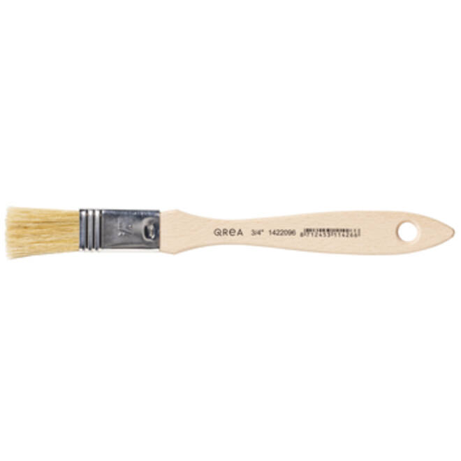 Kwast Qrea varkenshaar nr 3/4 breedte 20mm
