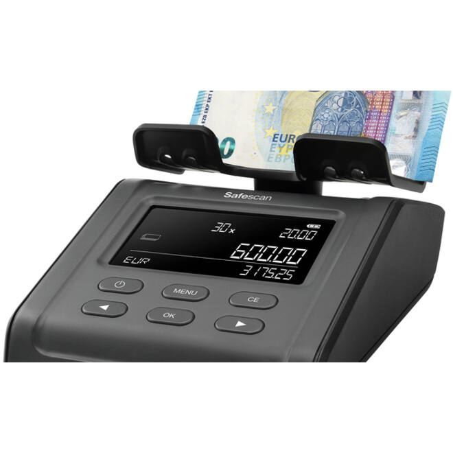 Geldtelweegschaal Safescan 6175 zwart