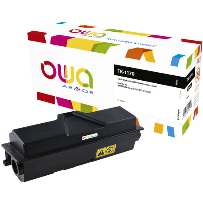 Toner OWA alternatief tbv Kyocera TK-1170K zwart