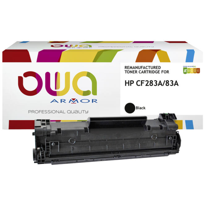 Tonercartridge OWA alternatief tbv HP CF283A zwart