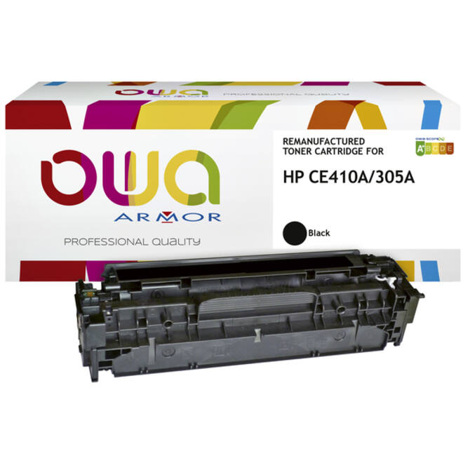 Tonercartridge OWA alternatief tbv HP CE410A zwart