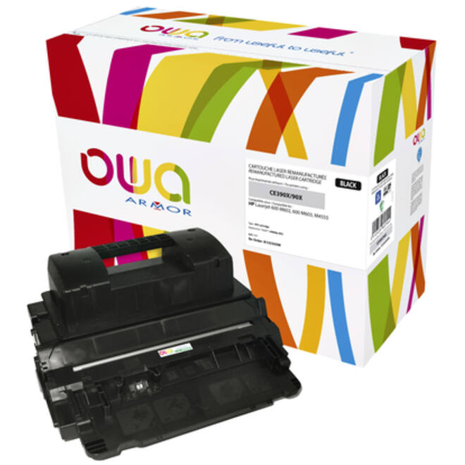 Tonercartridge OWA alternatief tbv HP CE390X zwart