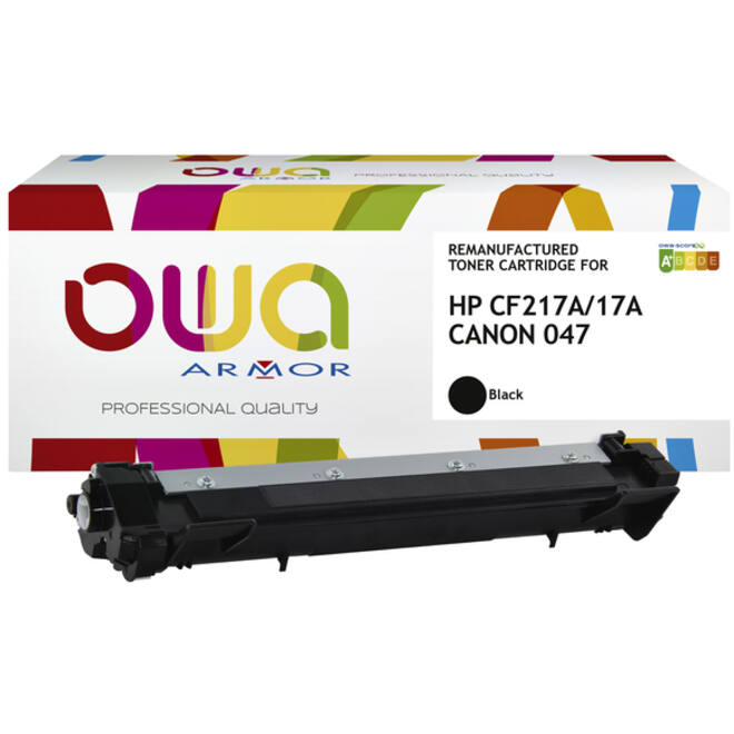 Tonercartridge OWA alternatief tbv HP CF217A zwart
