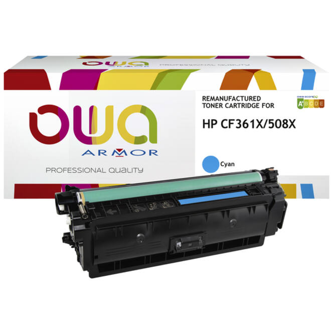 Tonercartridge OWA alternatief tbv HP CF361X blauw