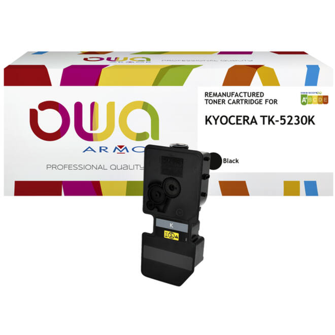 Toner OWA alternatief tbv Kyocera TK-5230K zwart